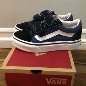 Size 11 Navy Old Skool Vans